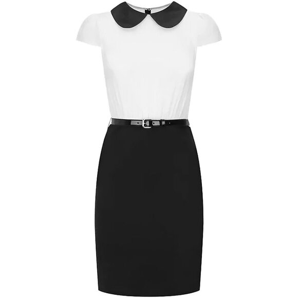 Alice & Olivia Mariette Peter Pan Collar Dress (size 6) - Picture 1 of 15